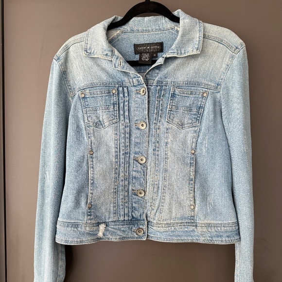 Light Wash Jean Jacket - Picture 1 of 7